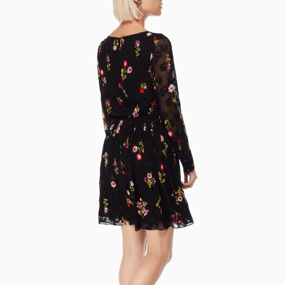 Kate Spade In bloom chiffon midi dress - Picture 3 of 3
